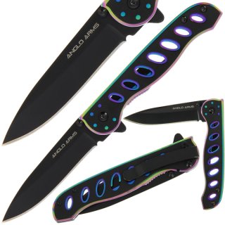 Einhandmesser Black Rainbow