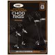 Chod Rigs mit teflon Haken, 2kurz+2lang, 15lb - Größe 8