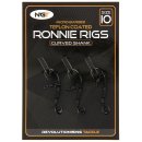 Ronnie Rigs - 3 Pack with Teflon Hooks Size 10