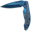 Taschenmesser Blue Titanium