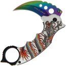 Karambit Taschenmesser Rainbow Dragon