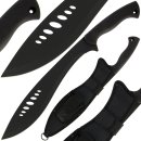 Machete mit gummiertem Griff und Nylonscheide