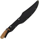 Zombie Machete mit Holzgriff in 22,8"