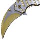 Karambit Taschenmesser GOL-543GD