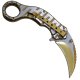 Karambit Taschenmesser GOL-543GD