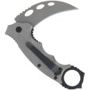 Karambit Einhandmesser 725 grau