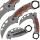 Karambit Einhandmesser 725 grau