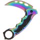 Karambit Einhandmesser 798 Rainbow