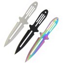 Wurmesser 3er Set Rainbow/Satin/black 913