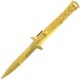 Taschenmesser Stiletto gold