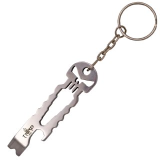 Schlüsselanhänger Punisher chrom K2828B