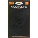 Multi Clips small matt black