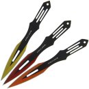 Wurfmesser Set mehrfarbig
