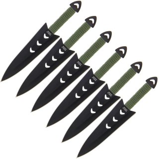 Wurfmesser Set 6 teilig