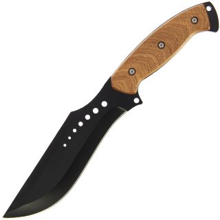 Bowie Messer schwarz