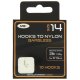 60 x Allround Haken ohne Widerhaken mit Vorfach Combo 10er Pack jede Größe
