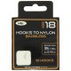 60 x Allround Haken ohne Widerhaken mit Vorfach Combo 10er Pack jede Größe