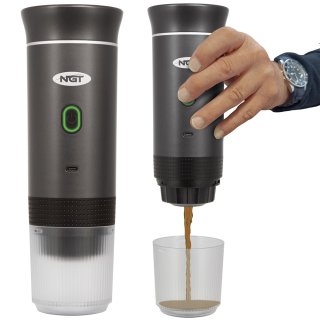 Tragbare elektrische Espresso Maschine mit Heizfunktion GRY