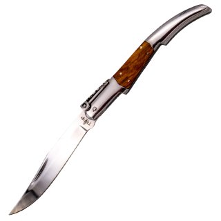 Ratschenmesser AMBER Olivenholz