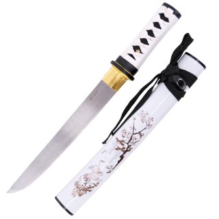 Katana Blumen/Kranichdetails