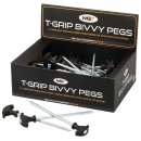 Bivvy Pegs Box 50 Erdnägel Thekenaufsteller