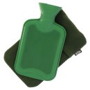 Wärmflasche mit Fleece-Bezug